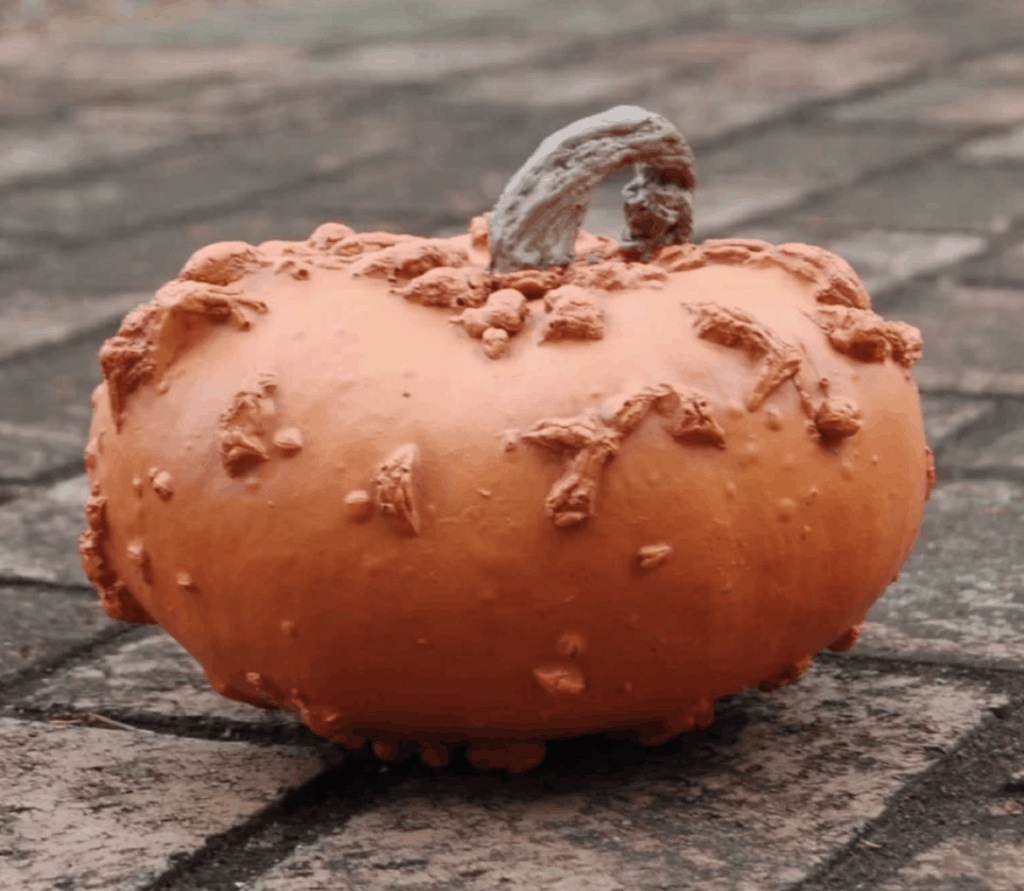 faux pumpkin